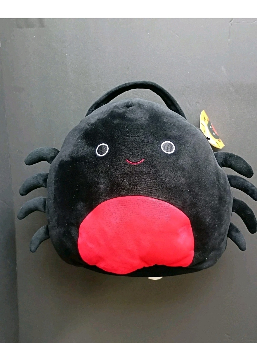 Squishmallows Halloween Bella The Spider Plush Treat Pail Bag Bucket Basket 2022